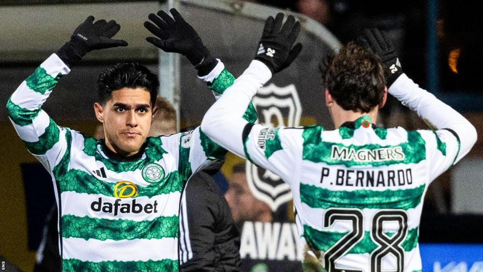 Most of Celtic's best moments came on Luis Palma's side, the left, and it was his pass that created the opening goal for Paulo Bernardo