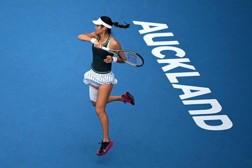 Emma Raducanu US Open champion Qatar Open tennis 