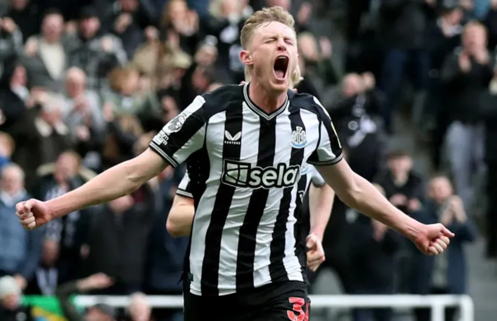 Sean Longstaff scored twice for the home side