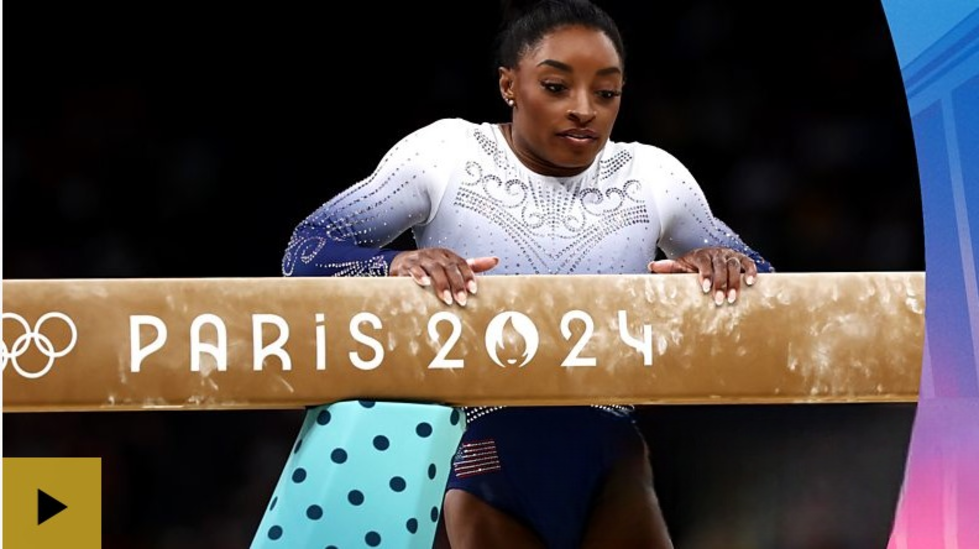 Team USA's Biles fails to win medal after falling in gymnastics balance beam final